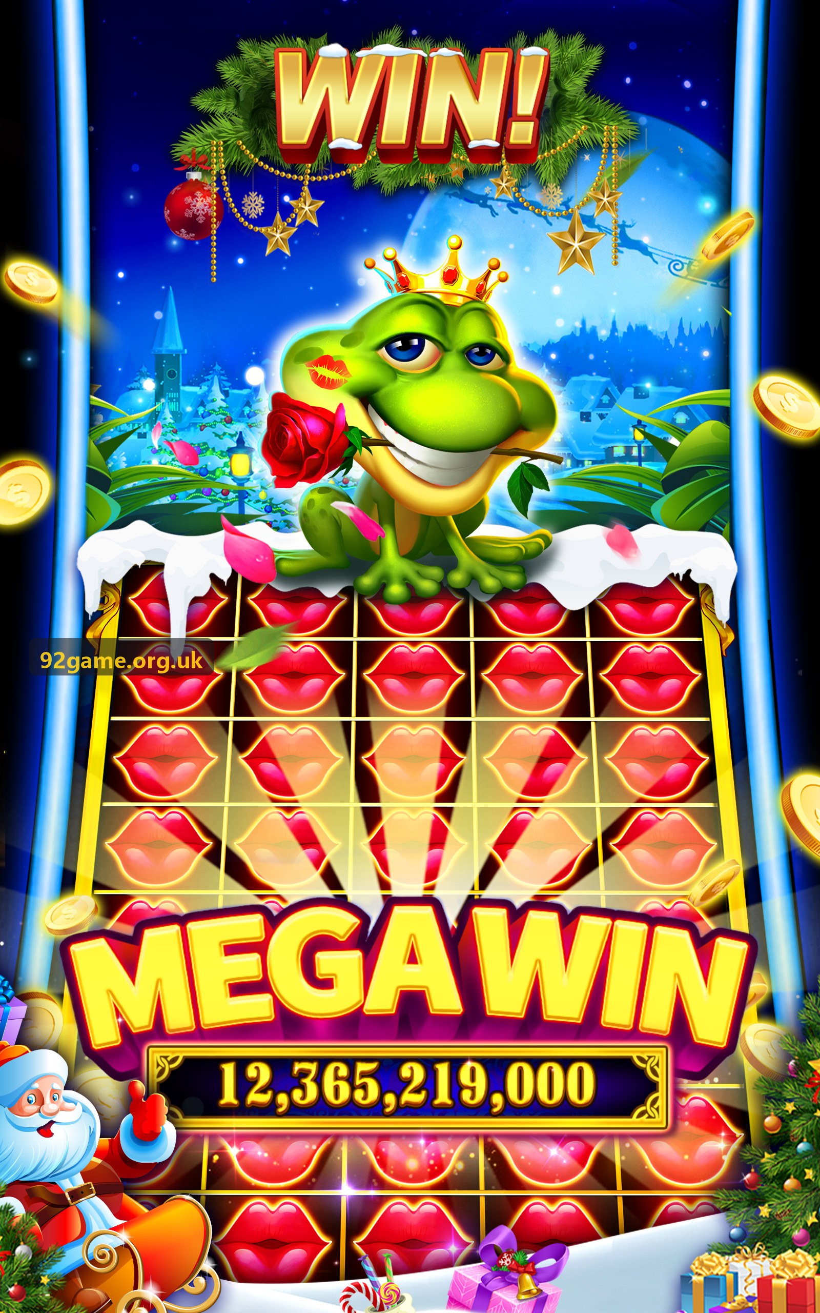 92Game mobile app information displayed on a modern phone